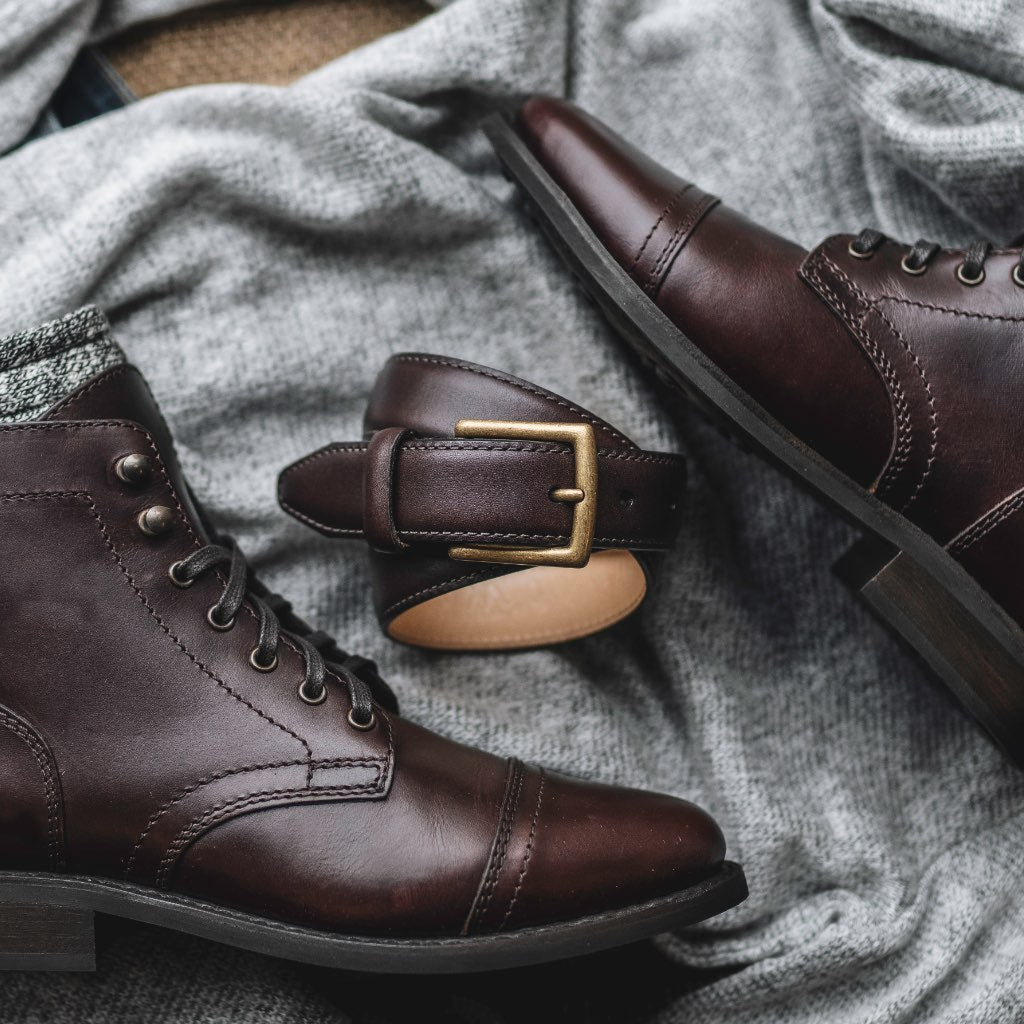 Women's Classic Leather Belt | Brown - Image 6