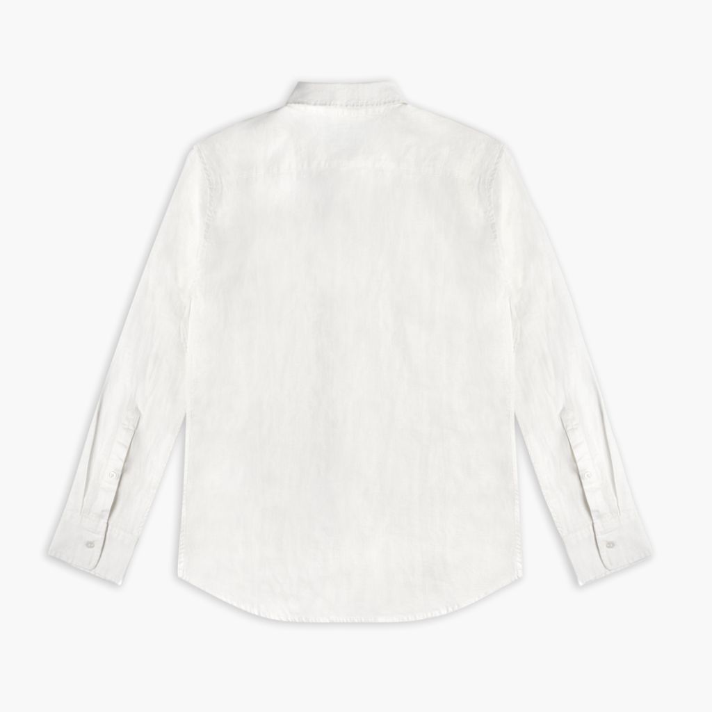 Linen Shirt | White - Image 2