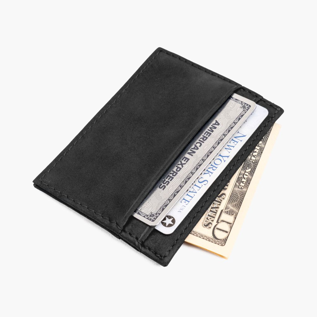 Leather Card Holder | Black Matte - Image 4
