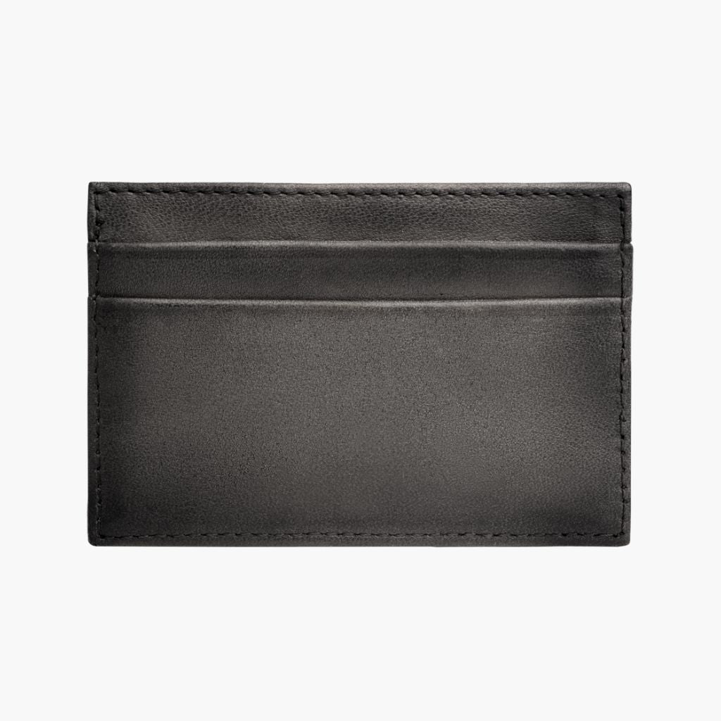 Leather Card Holder | Distressed Grey - Image 2
