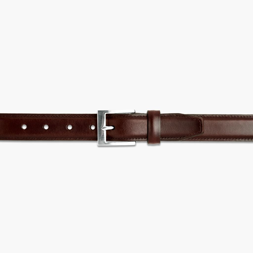 Men's Classic Leather Belt | Brown - Image 2