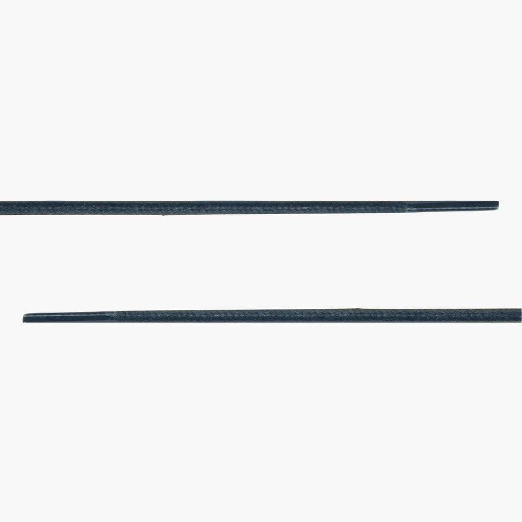 Round Waxed Cotton Laces | Blue - Image 2