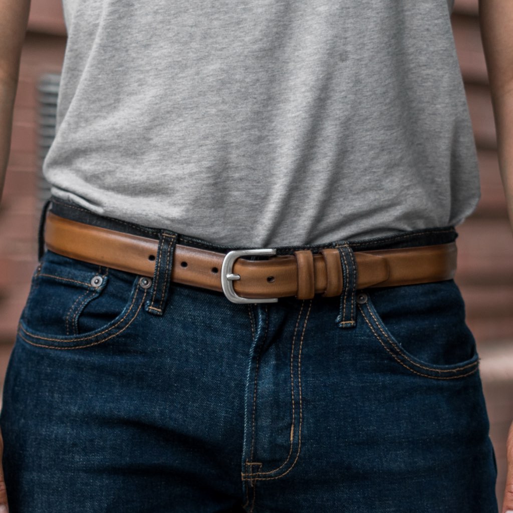 Men's Refined Leather Belt | Toffee - Image 4