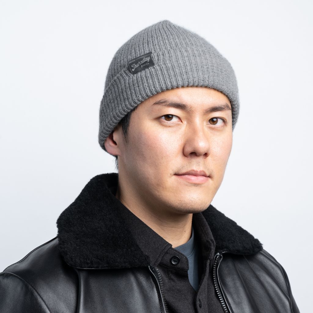 Men's Beanie | Heather Grey - Image 4