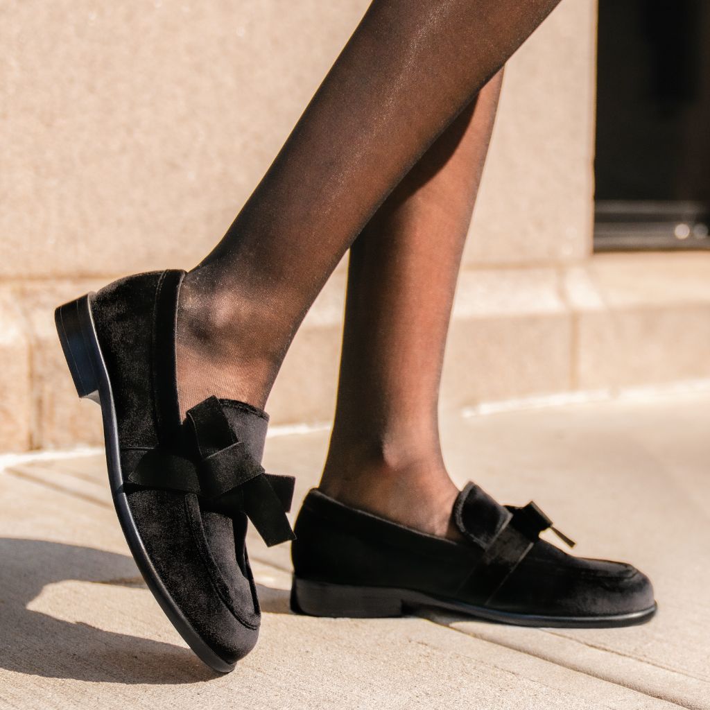 Dress Penny | Black Velvet - Image 6