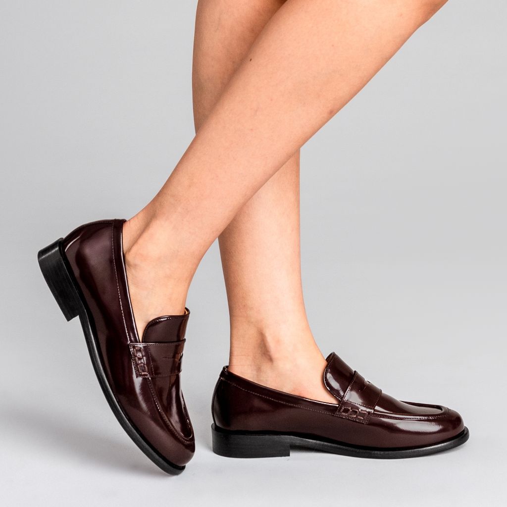 Dress Penny | Burgundy - Image 6