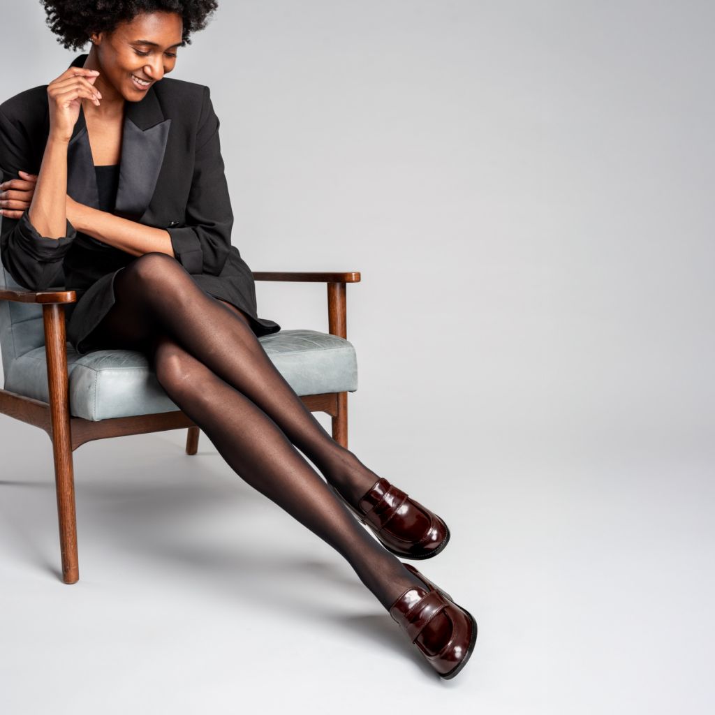 High Heel Penny | Burgundy - Image 7