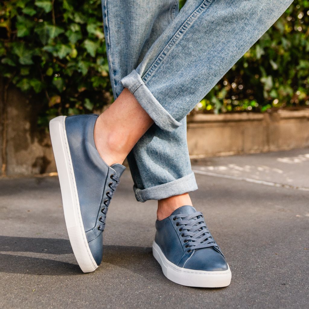 Women's Premier Low Top | Indigo - Image 6